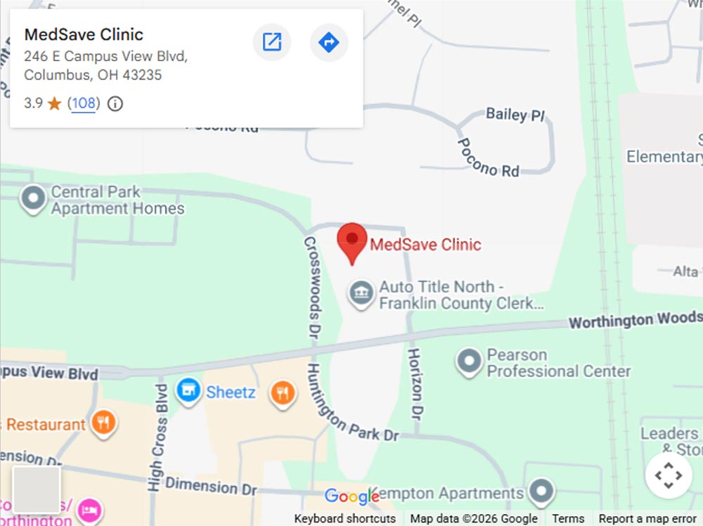 Get Directions to MedSave Clinic in Columbus, OH Get Directions to MedSave Clinic in Columbus, OH